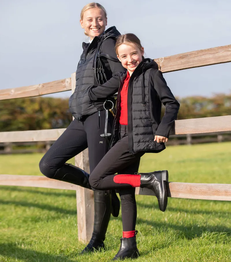 Premier Equine Diablo Junior Unisex Riding Breeches Black 6 Premier Equine Diablo Junior Unisex Riding Breeches Black - Image 4