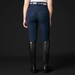 Mountain Horse Diana Silicone Full Seat Breeches Navy -Equestrian Supply Store diana navy back BLANK copy