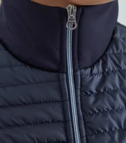 Premier Equine Mini Elena Girl's Hybrid Riding Jacket Navy -Equestrian Supply Store elena kids hybrid technical jacket navy 3