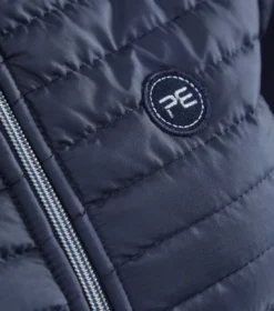 Premier Equine Mini Elena Girl's Hybrid Riding Jacket Navy -Equestrian Supply Store elena kids hybrid technical jacket navy 4