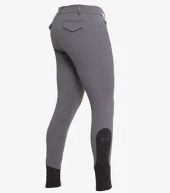 Premier Equine Emilio Men's Gel Knee Riding Breeches Anthracite Grey