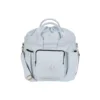 Eskadron Platinum Faux Leather Accessories Bag - Powder Blue