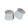 Eskadron Platinum Faux Leather Faux Fur Bell Overreach Boots - Powder Blue -Equestrian Supply Store esk 672039 853 310 f