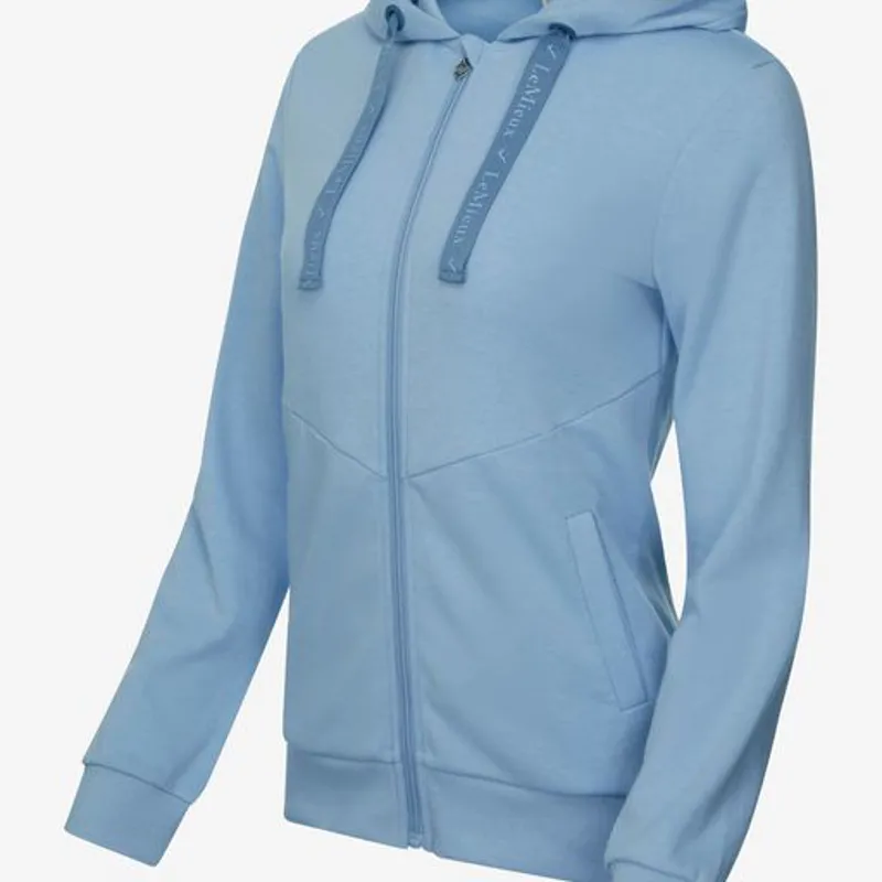 LeMieux Leonie Zip Through Hoodie Denim 4 LeMieux Leonie Zip Through Hoodie Denim - Image 2