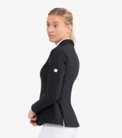 Premier Equine Finio Ladies Competition Show Jacket Black -Equestrian Supply Store finio competition jacket black 4