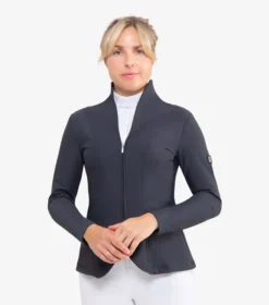 Premier Equine Finio Ladies Competition Show Jacket Grey -Equestrian Supply Store finio ladies competition show jacket grey grey