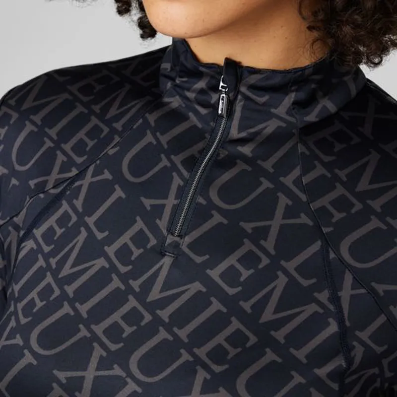 LeMieux Fleur Baselayer Navy 8 LeMieux Fleur Baselayer Navy - Image 6