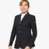Premier Equine Hagen Ladies Competition Jacket Black -Equestrian Supply Store hagen competition jacket black 1 2