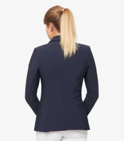 Premier Equine Hagen Ladies Competition Jacket Navy -Equestrian Supply Store hagen competition jacket navy 3