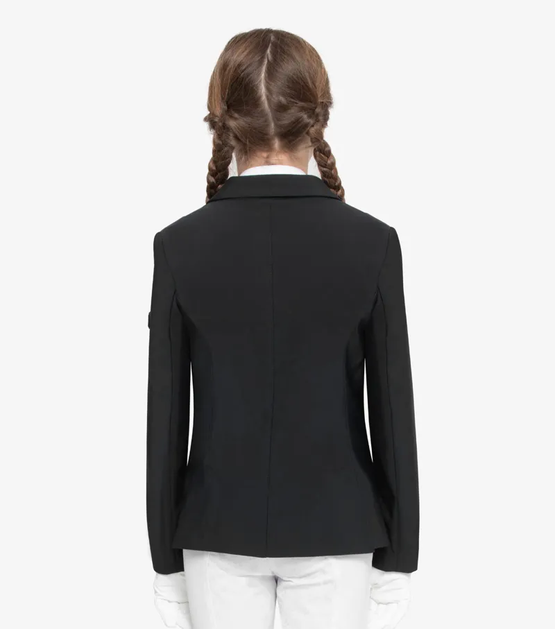 Premier Equine Hagen Girls Competition Jacket Black 7 Premier Equine Hagen Girls Competition Jacket Black - Image 5