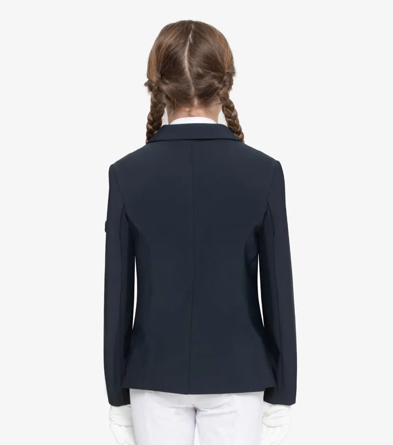 Premier Equine Hagen Girls Competition Jacket Navy 7 Premier Equine Hagen Girls Competition Jacket Navy - Image 5