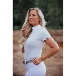 Mountain Horse Honey Competition Top White -Equestrian Supply Store honey BLANK comp BLANK top BLANK blue emmely