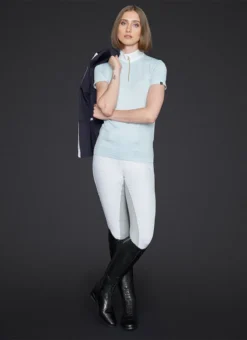 Mountain Horse Honey Competition Top Blue 7 Mountain Horse Honey Competition Top Blue -Equestrian Supply Store honey blue