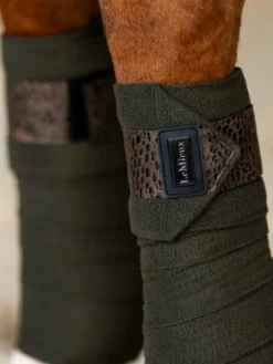 LeMieux Adour Polo Bandages Oak 8 LeMieux Adour Polo Bandages Oak -Equestrian Supply Store it00374 lifestyle adourpolobandages oak 1 copy