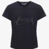 LeMieux Young Rider Diamante T-Shirt Navy 2 LeMieux Young Rider Diamante T-Shirt Navy -Equestrian Supply Store it03428 product youngriderdiamantetshirt navy 1