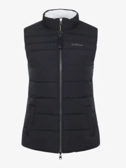 LeMieux Lucille Reversible Reflective Gilet Navy 16 LeMieux Lucille Reversible Reflective Gilet Navy -Equestrian Supply Store it03476 product lucillereflectivegilet navy 6