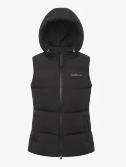 LeMieux Kenza Puffer Gilet Black 11 LeMieux Kenza Puffer Gilet Black -Equestrian Supply Store it03572 product kenzapuffergilet black 1