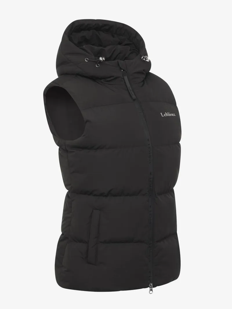 LeMieux Kenza Puffer Gilet Black 8 LeMieux Kenza Puffer Gilet Black - Image 6