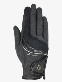 LeMieux Competition Gloves Black 8 LeMieux Competition Gloves Black -Equestrian Supply Store it03830 product competitiongloves black 1 copy