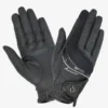 LeMieux Competition Gloves Black 1 LeMieux Competition Gloves Black -Equestrian Supply Store it03830 product competitiongloves black 2 copy