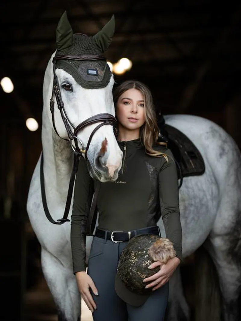 LeMieux Adour Hat Silk Oak 6 LeMieux Adour Hat Silk Oak - Image 4