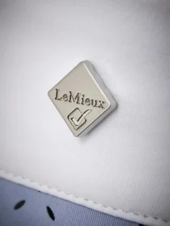 LeMieux Olivia Short Sleeve Show Shirt Mist 12 LeMieux Olivia Short Sleeve Show Shirt Mist -Equestrian Supply Store it04280 product oliviashortsleeveshirt mist 5