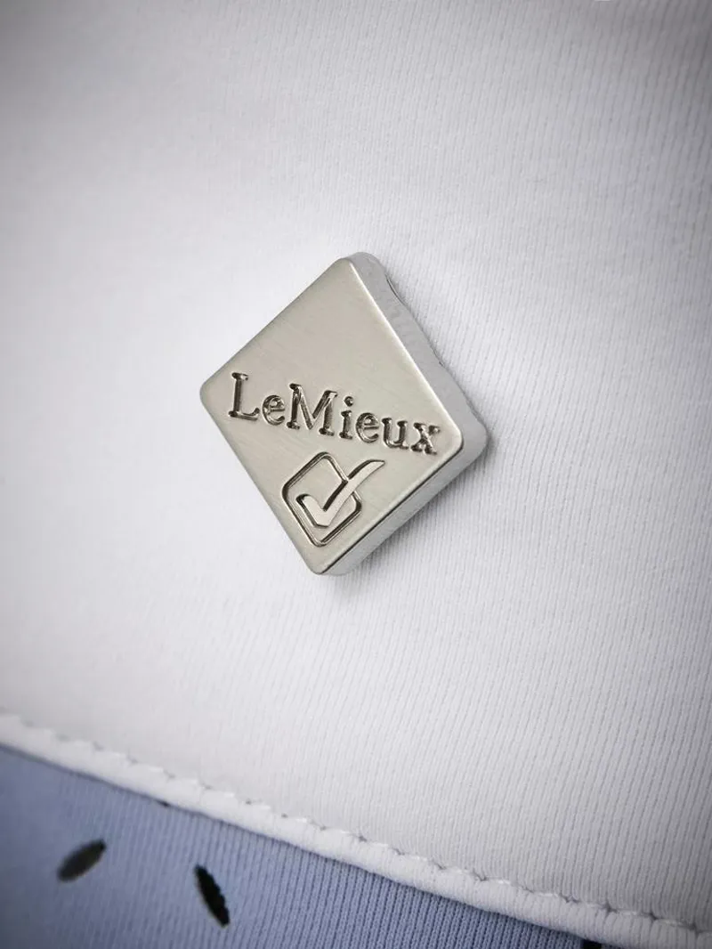 LeMieux Olivia Short Sleeve Show Shirt Mist 7 LeMieux Olivia Short Sleeve Show Shirt Mist - Image 5