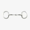 Premier Equine Jointed Flat Ring Eggbutt Snaffle Bit -Equestrian Supply Store jointed flat ring eggbutt snaffle metal