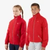 Premier Equine Junior Pro Rider Unisex Riding Jacket Red -Equestrian Supply Store junior pro rider unisex riding jacket red