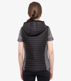 Premier Equine Mini Lamera Girl's Hybrid Riding Gilet Black 11 Premier Equine Mini Lamera Girl's Hybrid Riding Gilet Black -Equestrian Supply Store lamera kids gilet black 2