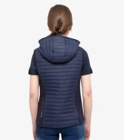 Premier Equine Mini Lamera Girl's Hybrid Riding Gilet Navy 11 Premier Equine Mini Lamera Girl's Hybrid Riding Gilet Navy -Equestrian Supply Store lamera kids gilet navy 2