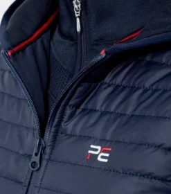 Premier Equine Mini Lamera Girl's Hybrid Riding Gilet Navy 12 Premier Equine Mini Lamera Girl's Hybrid Riding Gilet Navy -Equestrian Supply Store lamera kids gilet navy 3