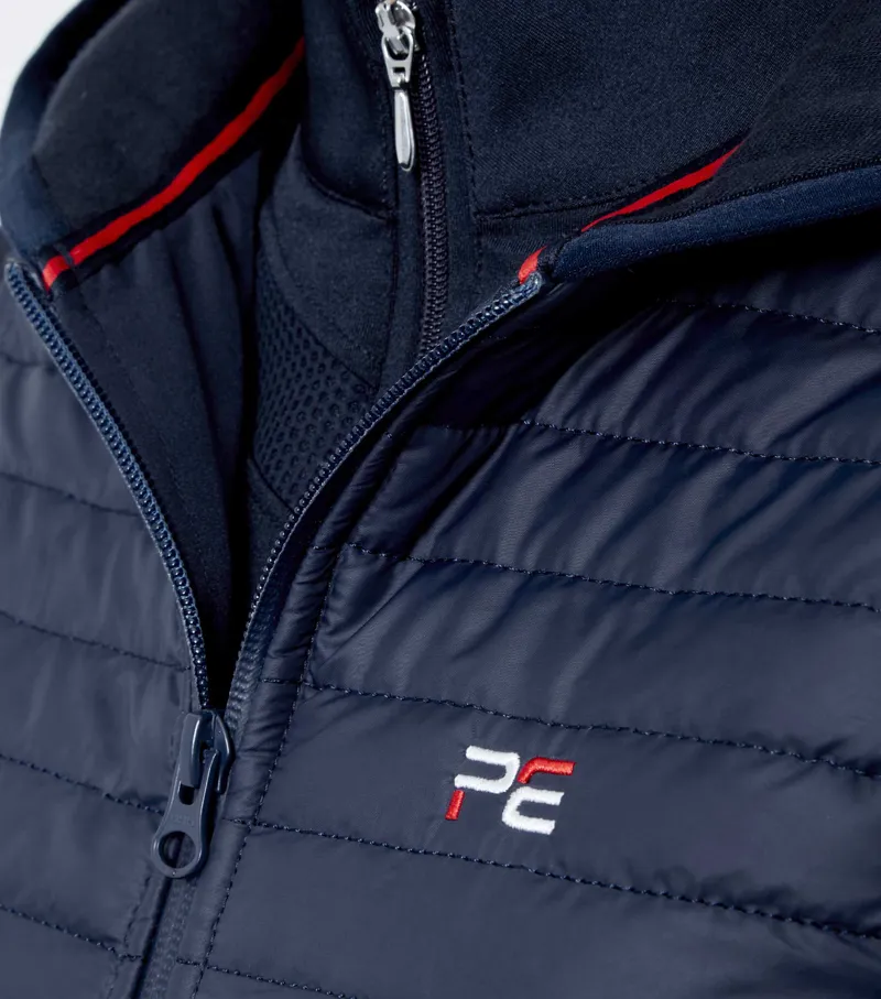 Premier Equine Mini Lamera Girl's Hybrid Riding Gilet Navy 6 Premier Equine Mini Lamera Girl's Hybrid Riding Gilet Navy - Image 4