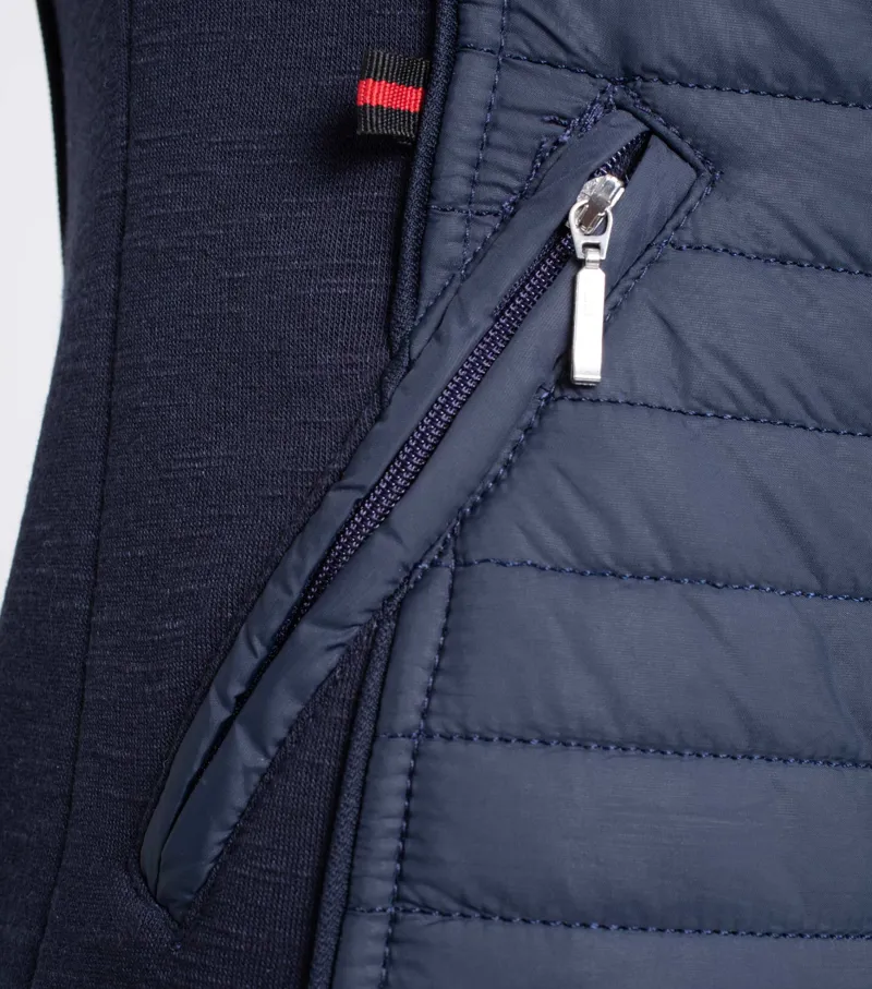 Premier Equine Mini Lamera Girl's Hybrid Riding Gilet Navy 8 Premier Equine Mini Lamera Girl's Hybrid Riding Gilet Navy - Image 6