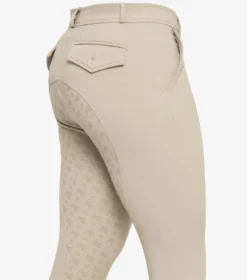Premier Equine Levanzo Men's Full Seat Gel Riding Breeches Beige -Equestrian Supply Store levanzo mens breeches beige 1