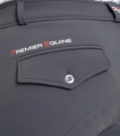 Premier Equine Levanzo Men's Full Seat Gel Riding Breeches Anthracite Grey 11 Premier Equine Levanzo Men's Full Seat Gel Riding Breeches Anthracite Grey -Equestrian Supply Store levanzo mens breeches grey 2