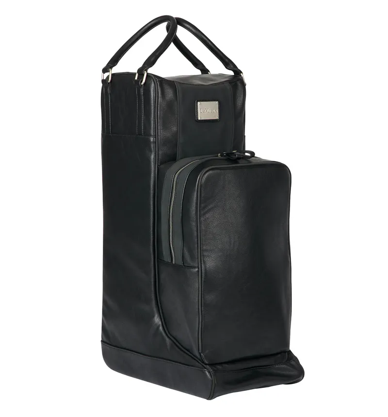 LeMieux PU Leather Boot Bag Black 3 LeMieux PU Leather Boot Bag Black