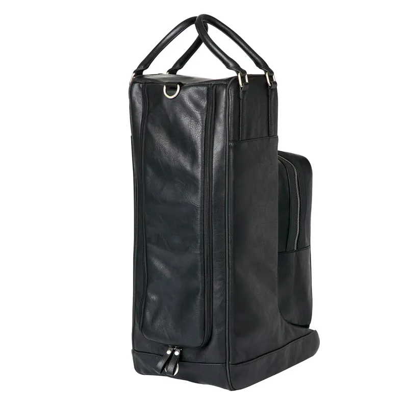 LeMieux PU Leather Boot Bag Black 4 LeMieux PU Leather Boot Bag Black - Image 2