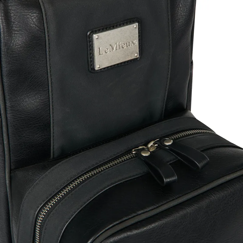 LeMieux PU Leather Boot Bag Black 6 LeMieux PU Leather Boot Bag Black - Image 4