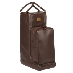 LeMieux PU Leather Boot Bag Brown