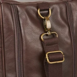 LeMieux PU Leather Boot Bag Brown 10 LeMieux PU Leather Boot Bag Brown -Equestrian Supply Store lm bootbag leather brown lr203