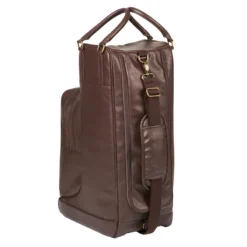 LeMieux PU Leather Boot Bag Brown 13 LeMieux PU Leather Boot Bag Brown -Equestrian Supply Store lm bootbal leather brown lr201