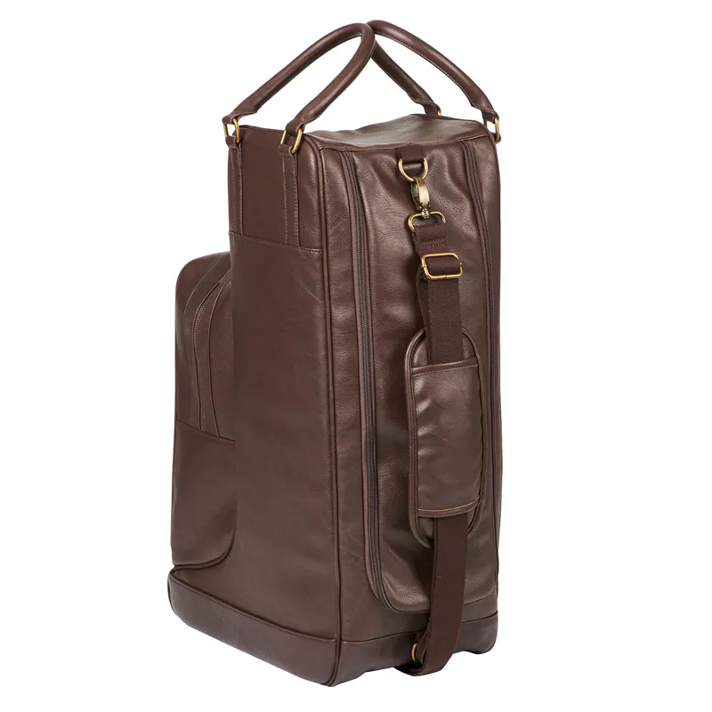 LeMieux PU Leather Boot Bag Brown 8 LeMieux PU Leather Boot Bag Brown - Image 6