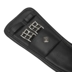 LeMieux Gel-Tek Anatomic Dressage Girth Black -Equestrian Supply Store lm dressagegirth black3 lr
