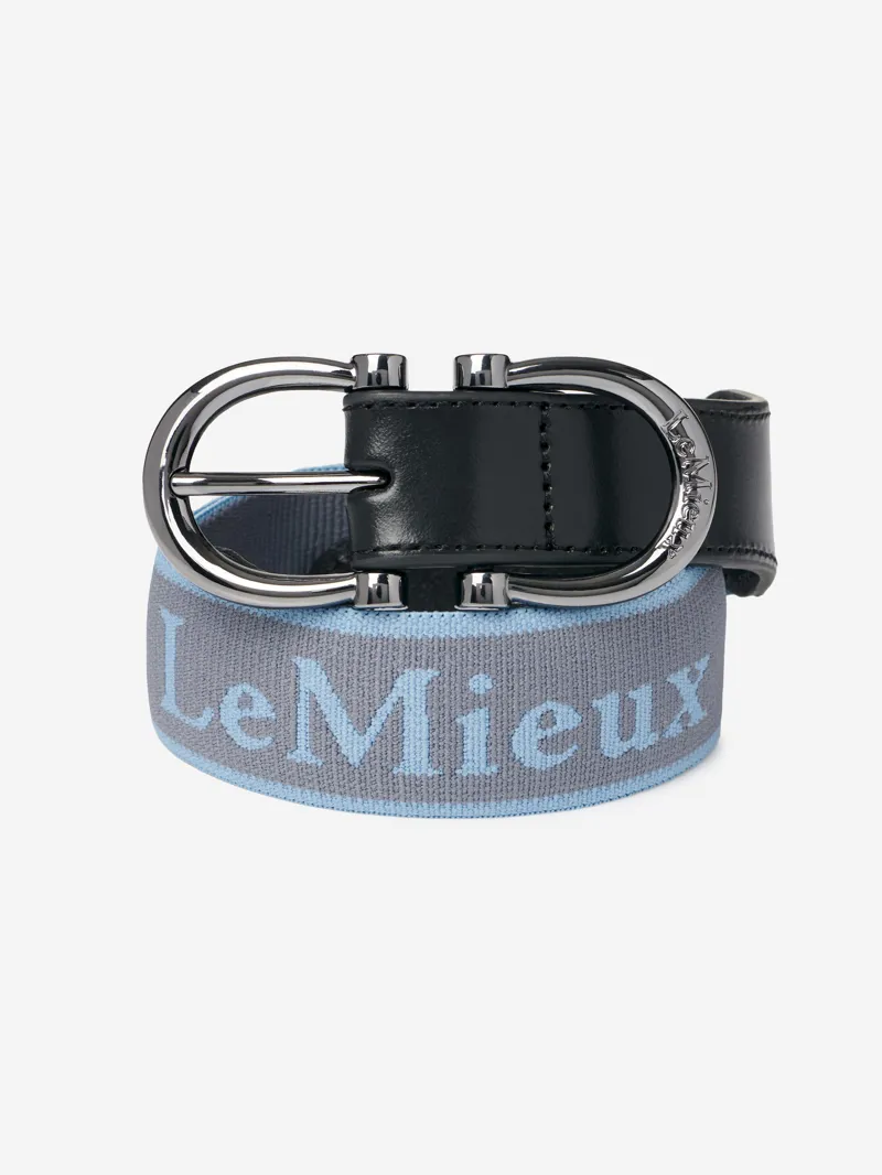 LeMieux Elasticated Belt Denim 3 LeMieux Elasticated Belt Denim