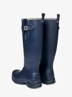 LeMieux Stride Wellington Boot Navy - Old Style -Equestrian Supply Store lm gumboots blue lr2001