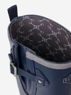 LeMieux Stride Wellington Boot Navy - Old Style -Equestrian Supply Store lm gumboots blue lr2006
