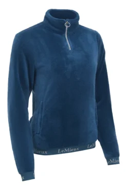 LeMieux Liberte Fleece Jacket Marine -Equestrian Supply Store lm libertefleece marine3 lr