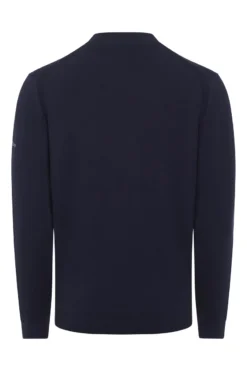 LeMieux Mens Crew Neck Jumper Navy -Equestrian Supply Store lm menscrewneckjumper navy4 lr