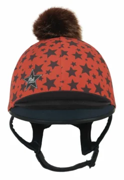 LeMieux Mini Hat Silk Sienna 8 LeMieux Mini Hat Silk Sienna -Equestrian Supply Store lm minihatsilk sienna lr